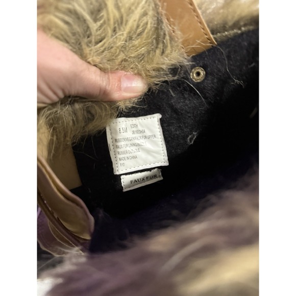 JBU | Edith Tan & Black Tall Insulated Winter Snow Boot  | Size 8.5 - Picture 3 of 6